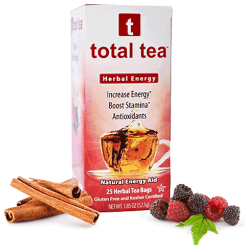 All Natural Herbal Energy Tea | Total Tea | DECALO Boutique Weightloss & Wellness 