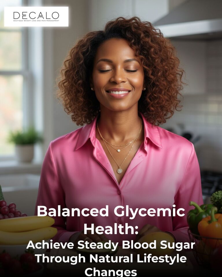 Balanced Glycemic Health: Achieve Steady Blood Sugar Through Natural Lifestyle Changes