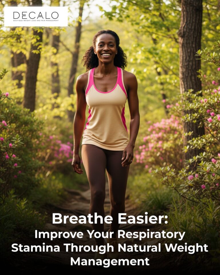 Breathe Easier: Improve Your Respiratory Stamina Through Natural Weight Management