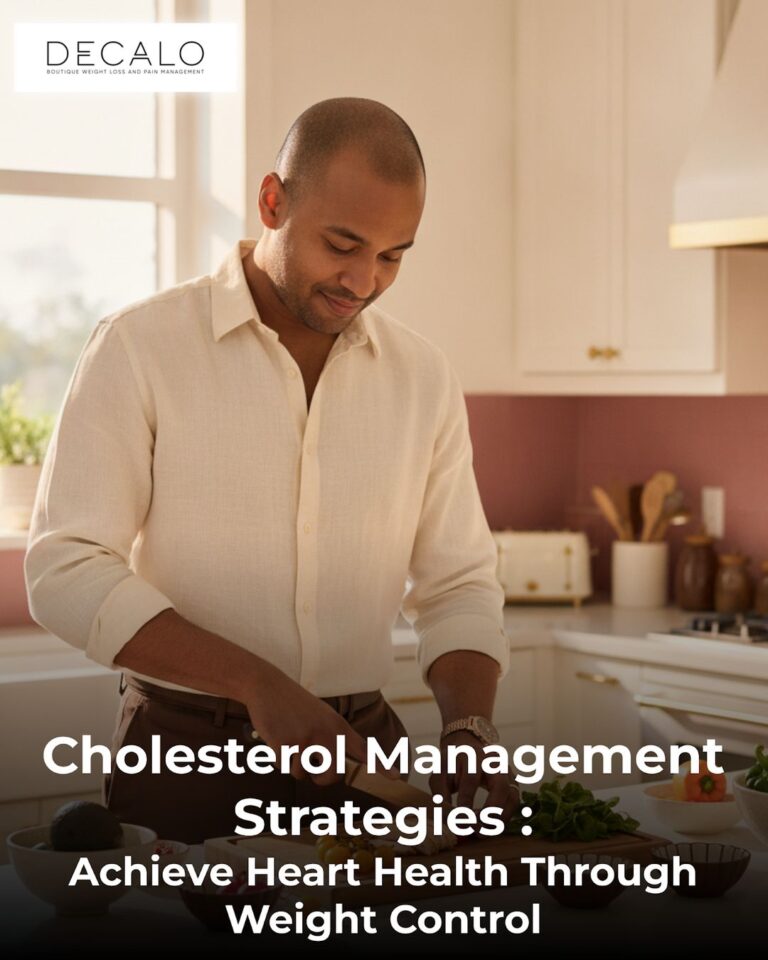 Cholesterol Management Strategies : Achieve Heart Health Through Weight Control