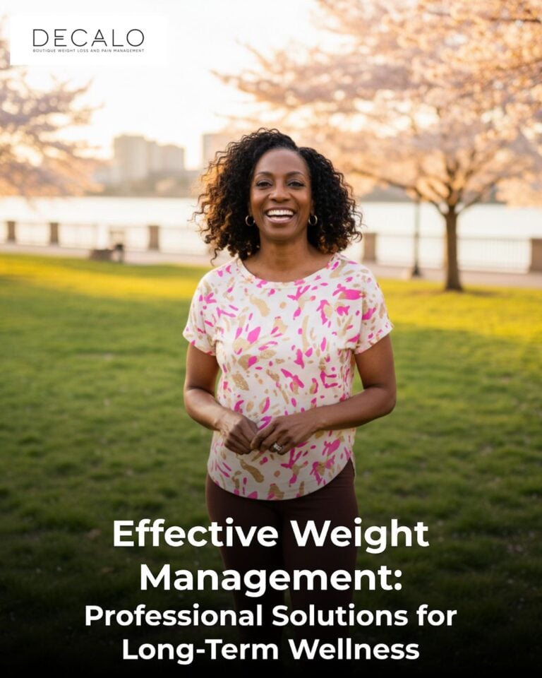 Effective Weight Management: Professional Solutions for Long-Term Wellness