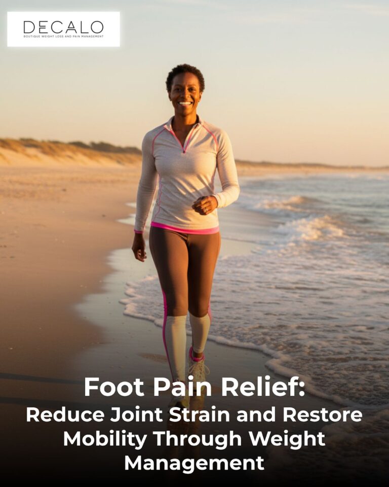 Foot Pain Relief: Reduce Joint Strain and Restore Mobility Through Weight Management