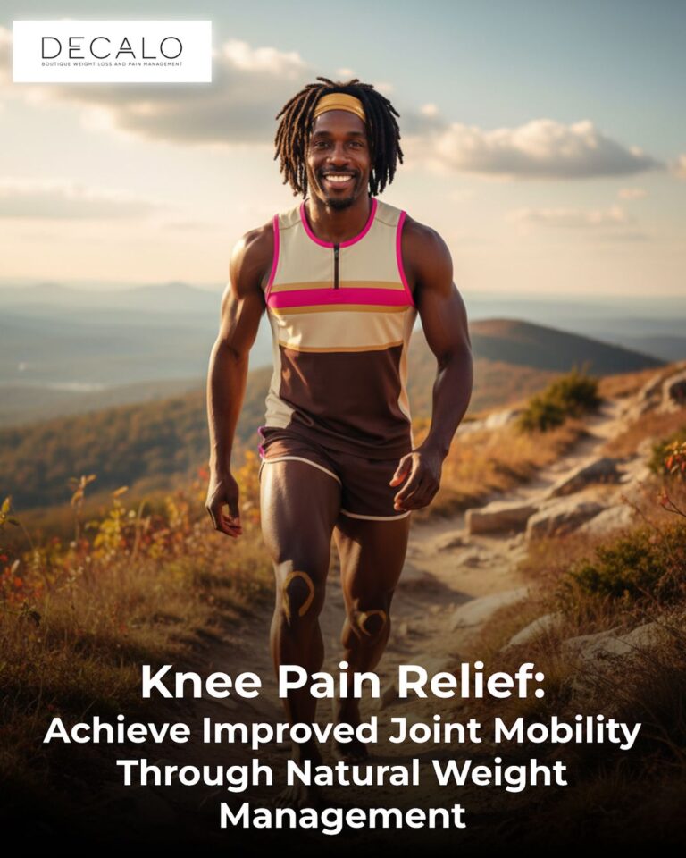 Knee Pain Relief: Achieve Improved Joint Mobility Through Natural Weight Management