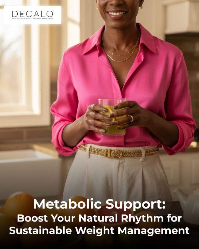 Metabolic Support: Boost Your Natural Rhythm for Sustainable Weight Management