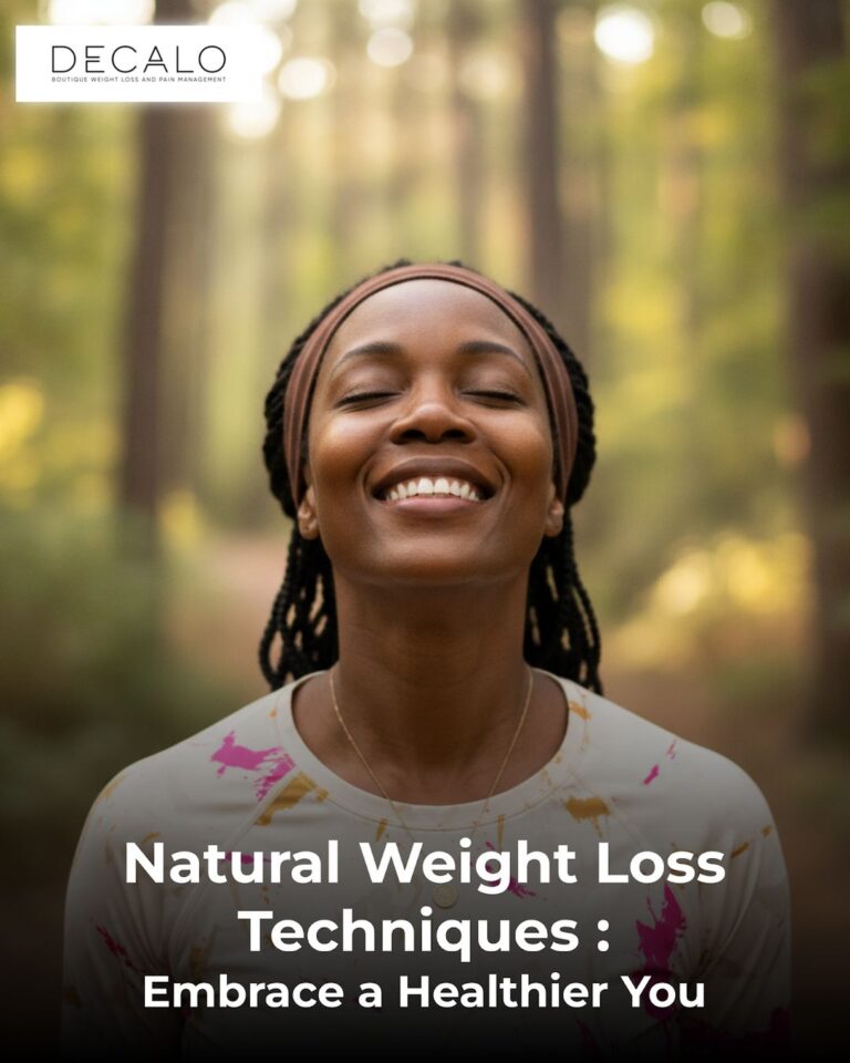 Natural Weight Loss Techniques : Embrace a Healthier You