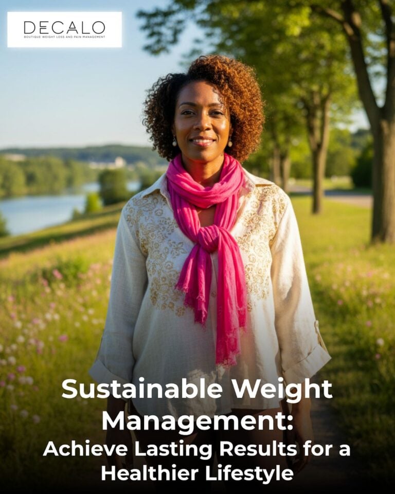 Sustainable Weight Management: Achieve Lasting Results for a Healthier Lifestyle