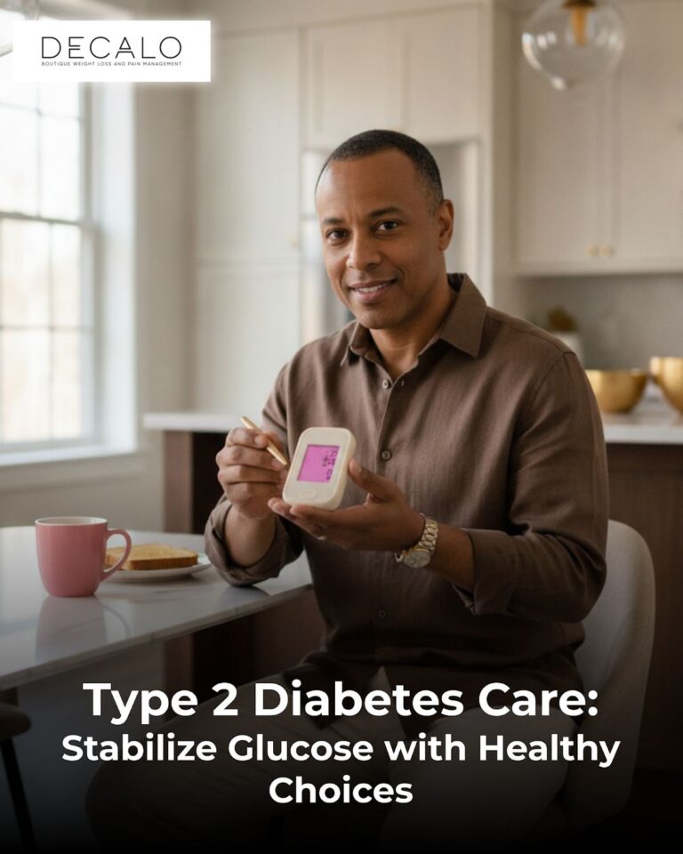 Type 2 Diabetes Care: Stabilize Glucose with Healthy Choices